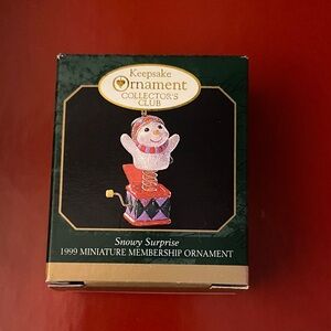 KEEPSAKE the Label Festive Snowman Ornament